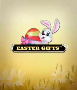 Embrace the joy of spring with Easter Gifts by Spinomenal, showcasing a delightful springtime setting with cute spring motifs including bunnies, eggs, and blooming flowers. Experience a landscape of vibrant colors, filled with entertaining gameplay features like free spins, multipliers, and special symbols for an enjoyable time. Perfect for those seeking festive games.