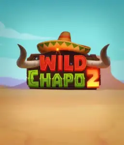 Step into the vibrant Mexican desert with Wild Chapo 2 slot by Relax Gaming, showcasing a whimsical bull wearing a sombrero set against a serene desert backdrop. This graphic conveys the charm and humor of the game, perfect for players who enjoy unique themes, providing a entertaining play experience.