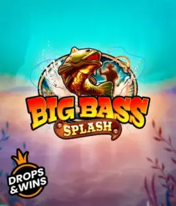 Get hooked on the action-packed world of Big Bass Splash slot by Pragmatic Play, featuring a vibrant fish splashing out of water. This image portrays the heart of the fishing theme with bold text and exciting visuals. Ideal for those who love fishing-themed games, offering a captivating adventure. 